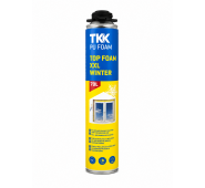 Montavimo putos žieminės TOP FOAM XXL WINTER (pistoletui), 870 ml